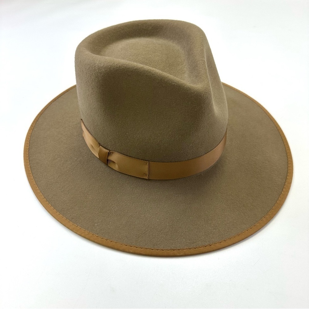 Gigi Pip brown felt Monroe Rancher Womens hat Size Small Medium Western - Picture 15 of 15